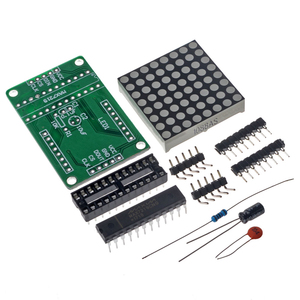 MAX7219 modulo a matrice di punti 8*8 modulo Display microcontrollore kit modulo di controllo Display a LED MCU - Product Image 3