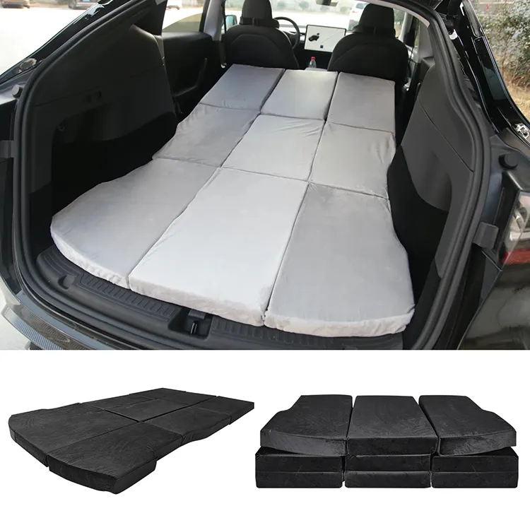 Luxus hochwertige Memory Foam Outdoor faltbare Tesla Schlaf auto Matratze Bett für Camping