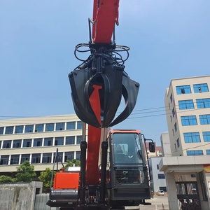 回転式鋼スクラップハンドリング油圧グラップル鉄スクラップグラブマテリアルハンドリング掘削機用 - Product Image 3