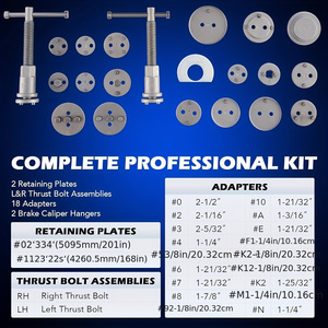 高品质22pc黑盒碳钢工具包，带耐用储物盒，适合专业机械师和Diy爱好者 - Product Image 4