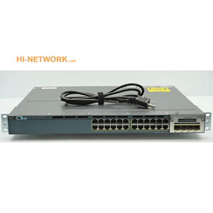 CISCOs WS-C3560X-24P-Lオリジナル3560Xシリーズ24ポートPoEギガビットLANベーススタッカブルネットワークスイッチ - Product Image 1