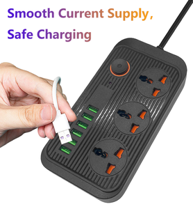 Venta directa de fábrica Toma de corriente USB universal con cortocircuito y protección contra sobrecalentamiento Enchufes y enchufes al por mayor - Product Image 3