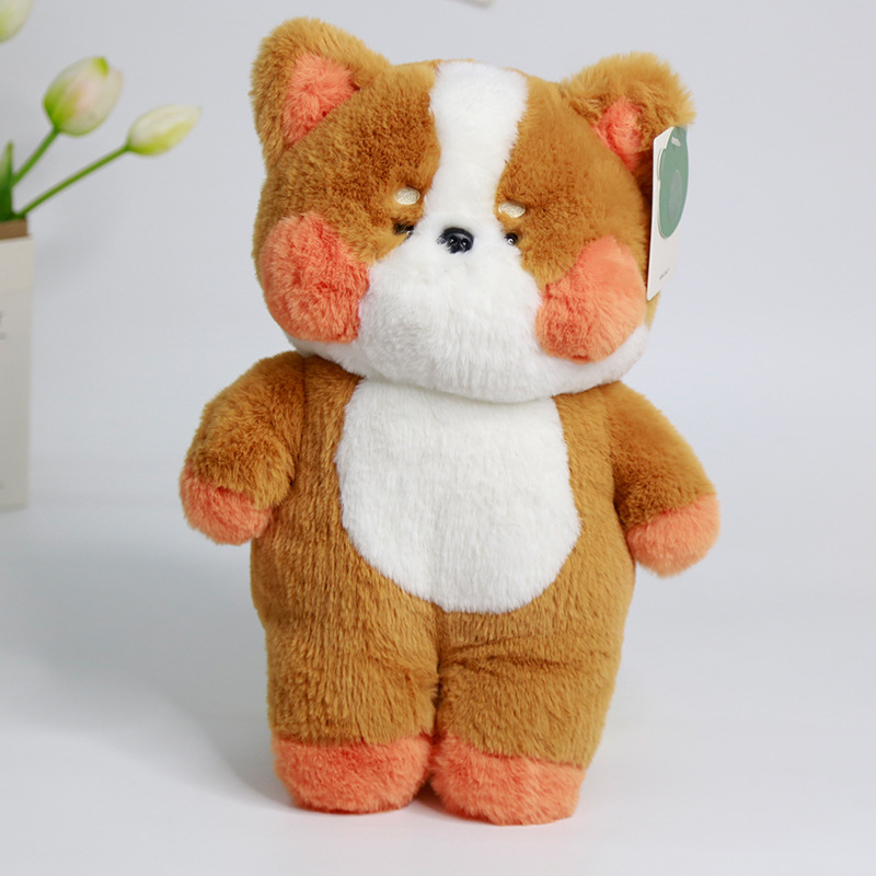 Yellow brown shiba inu