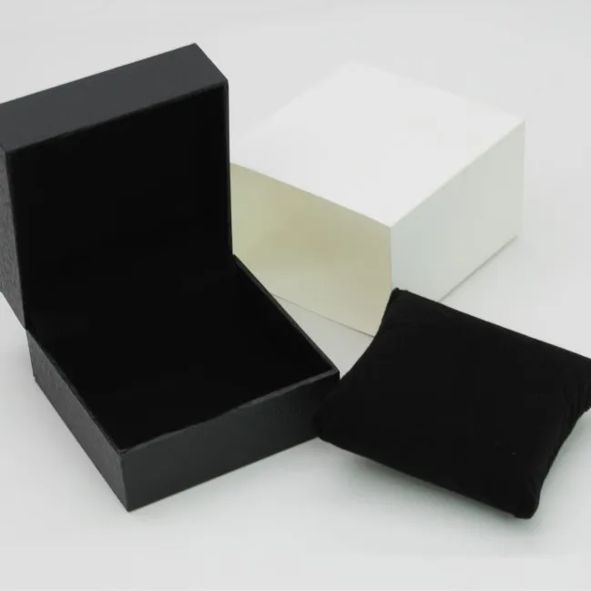 Scatole di carta regalo di lusso con scatola per orologi in cartone di piccole dimensioni con Logo personalizzato con cuscino per orologio