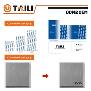 Toptan özel duvar anahtarı ışık anahtarı 10AX 250V vida terminali 1 Gang 2 yollu anahtarı - Product Image 6