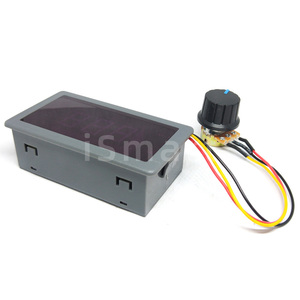 PWM regolatore di velocità del motore Display a LED digitale e interruttore regolatore di velocità del Controller del motore DC 6-30V 12V 24V 5A - Product Image 4