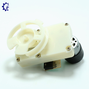 义丰高扭矩低转速50毫米DC有刷齿轮电机24v 12v DC方形齿轮电机，带Dc 365 360电机，用于自动售货机 - Product Image 2