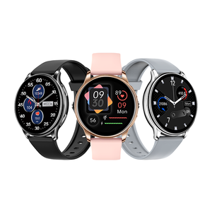 2022 IOSおよびAndroid用の新着KM10スマートウォッチ防水1.3インチHDスクリーンラウンドビッグスクリーンウォッチスマートウォッチPKDT88 - Product Image 6