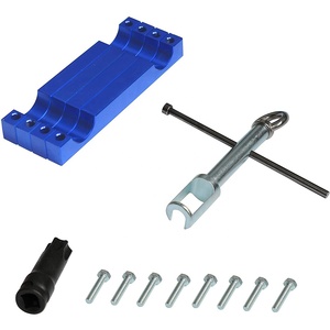 Kit Set di strumenti di bloccaggio distribuzione motore albero a camme per Mercedes Benz M157 M276 M278 con T100 e strumento estrattore rimozione iniettore - Product Image 6