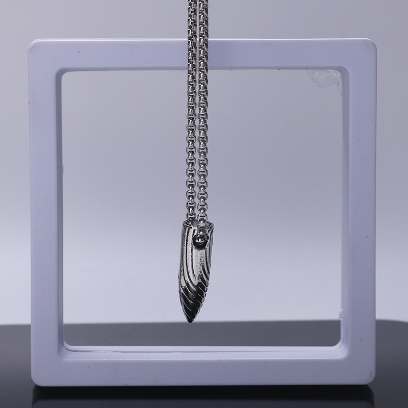 Bullet/titanium steel chain 70cm