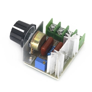 AC 220V 2000W <strong>SCR</strong> Voltage Regulator Thermostat Electronic Regulator Module Speed <strong>Controller</strong> - Product Image 1
