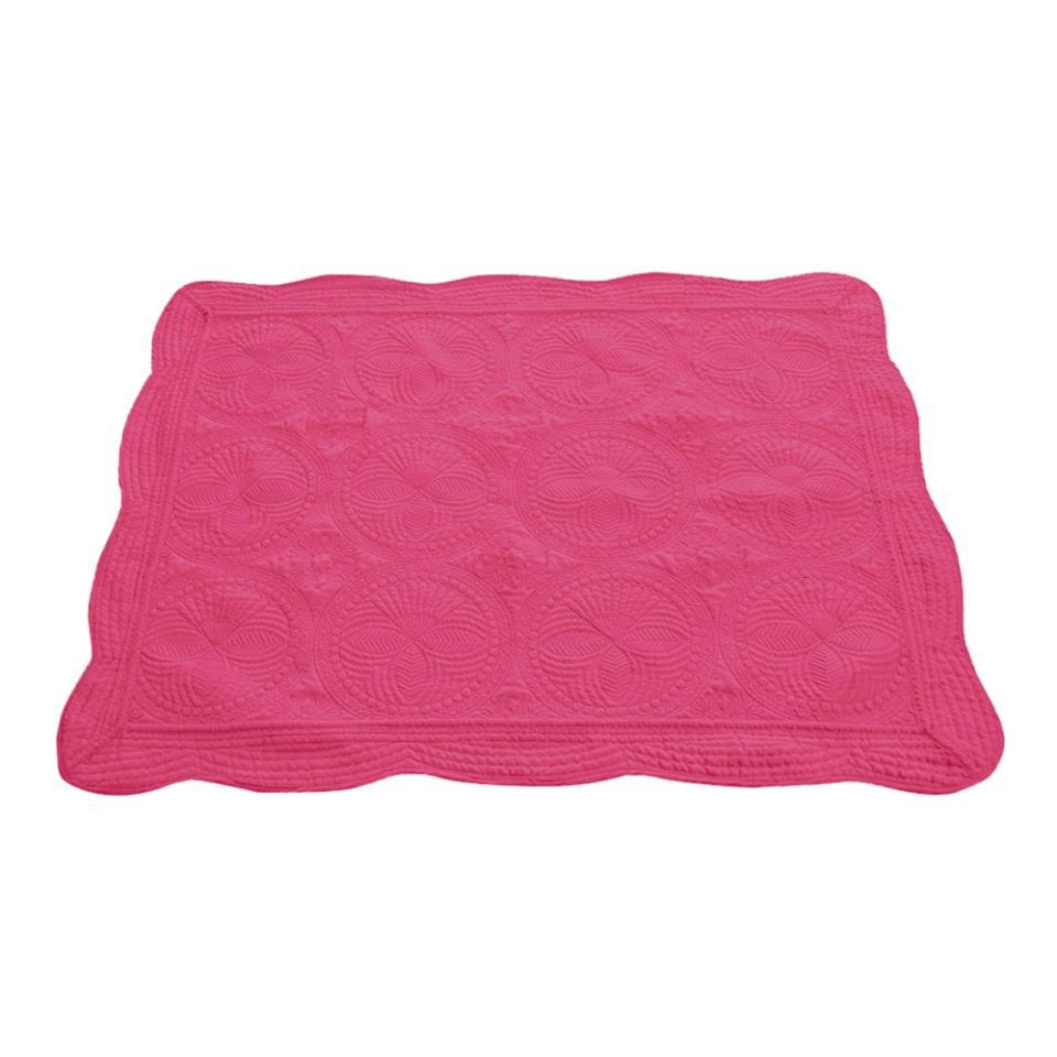 Couverture de bébé rose vif