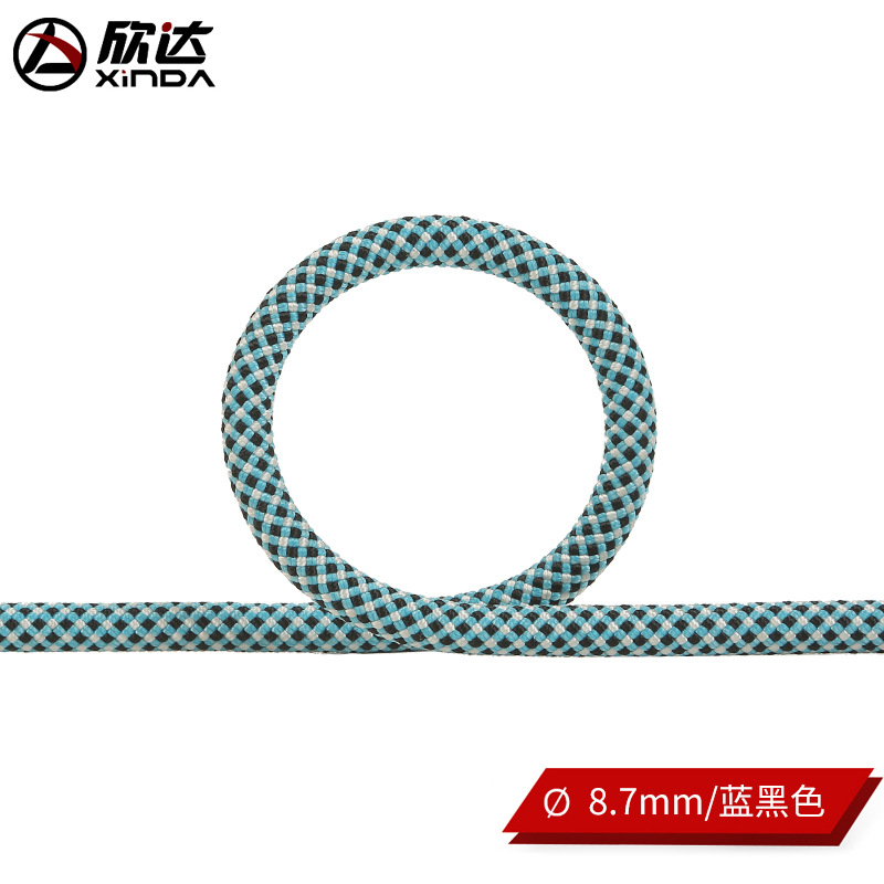 8,7 mm azul-negro