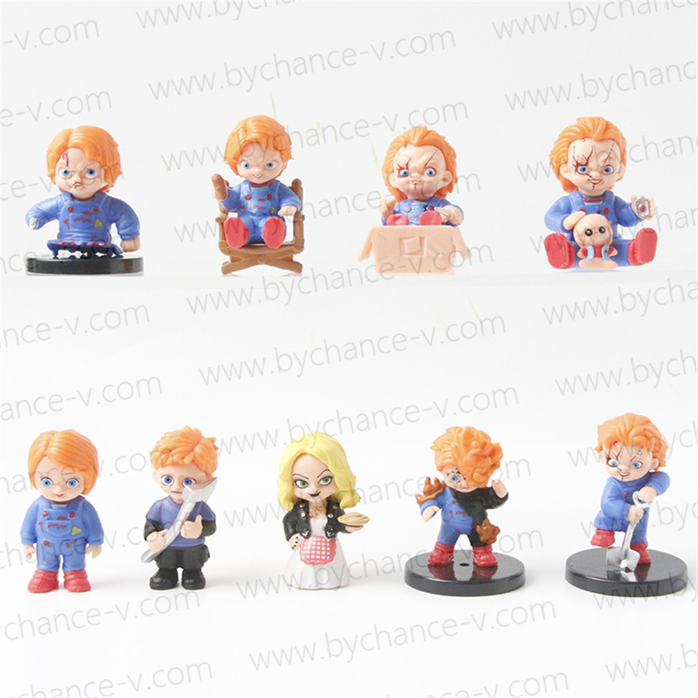 conjunto de 9 figuras
