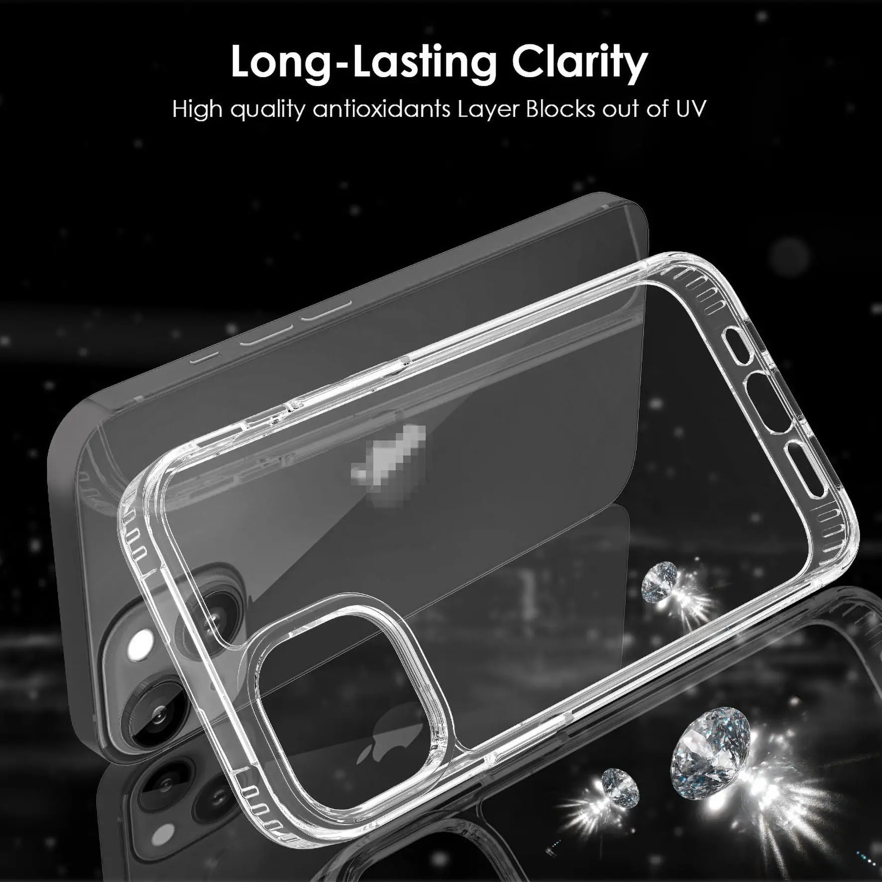 Crystal Clear Hybrid Mobiele Schokbestendige Mobiele Telefoon Back Cover Voor Samsung Galaxy Case