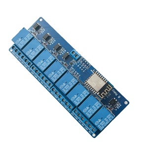 eParthub 8-Kanal 5 V 12 V Relay-Modulentwicklungsausschuss Sekundäre Entwicklung mit ESP8266 WLAN-Modul - Product Image 3