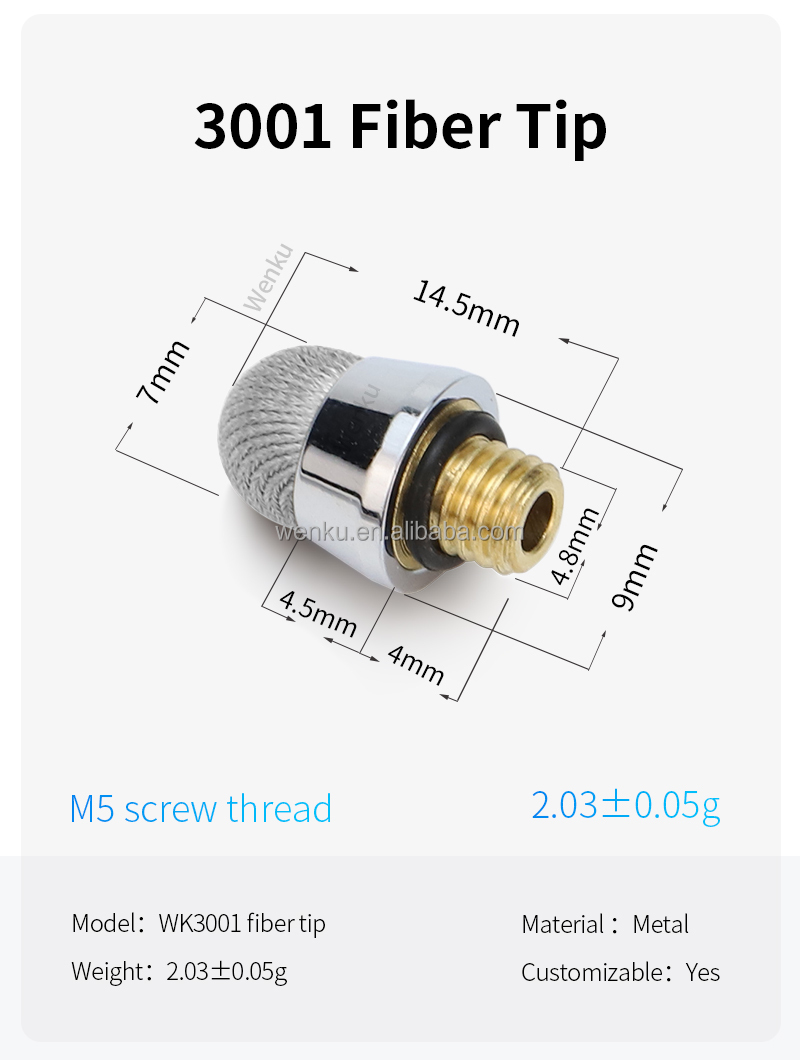 3001 Fiber Tip-Silver