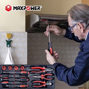Maxpower 90pcs套筒扳手3层机械工具修理箱全家用手动工具套装 - Product Image 5