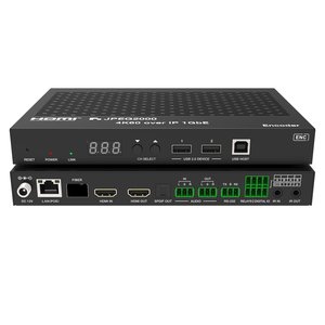 4 k60 AV over IP encoder decoder POE anteprima API video wall funzione KVM WEB GUI control Rs232 - Product Image 4