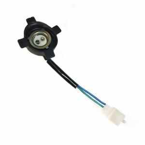 Fabrika doğrudan tedarik motosiklet far soketi/ön kafa ışık lamba ampulü soket C100 DY100 CG TDJ için koruyucu kapak ile - Product Image 2