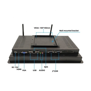 <strong>Computer</strong> Pc 13.3 Inch All in One Pc <strong>I3</strong> <strong>I5</strong> <strong>I7</strong> 8GB RAM Wifi <strong>Embedded</strong> Industrial Capacitive Touch Screen Monitor - Product Image 2