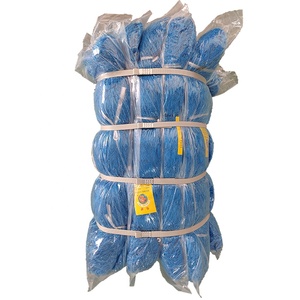 Çin fabrika yüksek mukavemetli 210D/18PLY 4-1/2 "örgü Polyester mavi Multifilament tek düğüm Depthway germe balıkçılık Net - Product Image 2