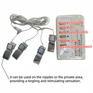 Electro Shock Nippel klemmen Clips Sexspielzeug SM Spielzeug Therapie Nippel Clip Vibrator Weibliches Sexspielzeug für verbessertes Vergnügen - Product Image 4