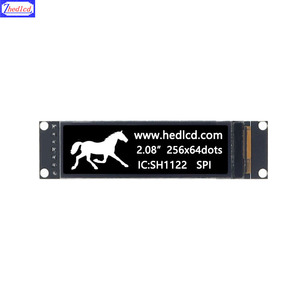 2.08 di vendita del produttore "25664 modulo pannello OLED 256x64 con interfaccia parallela di colore giallo bianco verde SH1122 SPI I2C - Product Image 2