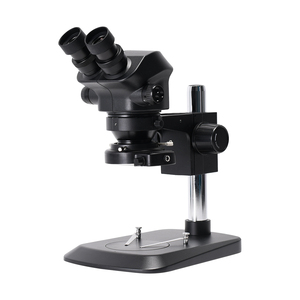 HD 7x-50x Microscopio estéreo con zoom continuo Herramienta de soldadura Binocular Microscopio de fuente de luz LED para reparación de soldadura móvil - Product Image 2
