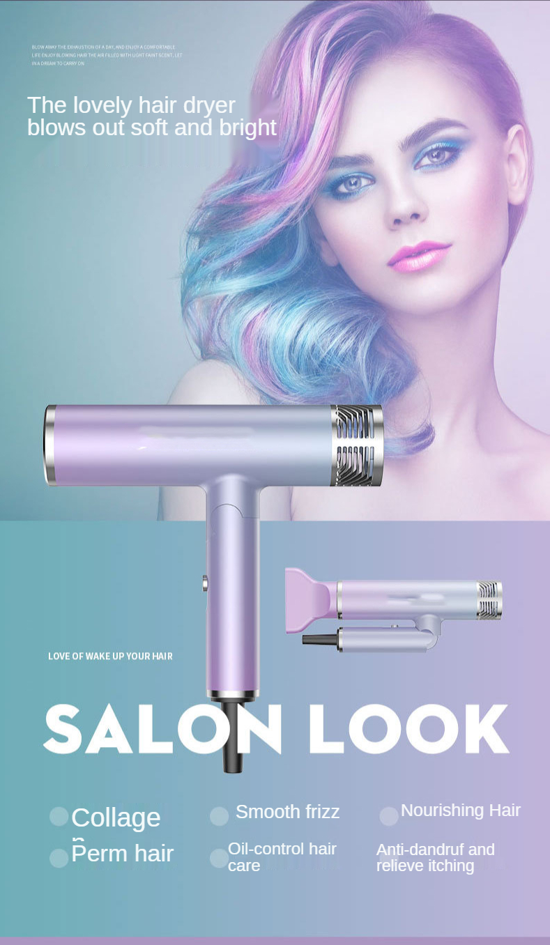 Best Professional Motor Salon bling Blow Dryer,Wholesale Mini Ionic  Hair Dryer,Cheap 4 Speed Hotel Electric Blow Hair Dryer