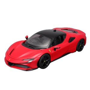 売れ筋ブラゴ1:18スーパーカーメタルコレクタブルダイキャストカーフェラSF90ロードスター合金車モデルおもちゃ