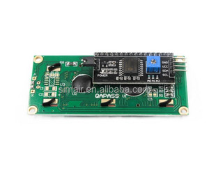 5V 3.3V giallo blu bianco IIC 16*2 16x2 caratteri schermo modulo lcd display I2C lcd 1602 - Product Image 2