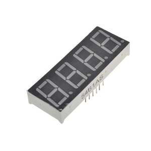Best Price 5pcs/lot 0.56 Inch <strong>7</strong> Seven <strong>Segment</strong> 4 Digits Red <strong>Clock</strong> LED <strong>Display</strong> Common Anode Time 12 Pins - Product Image 1