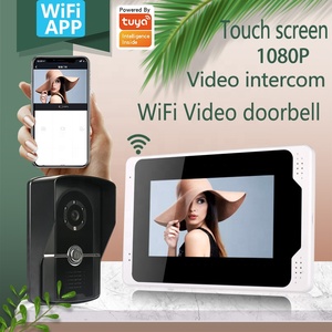 Tuya intelligente app wireless Schermo LCD Citofono contral sul telefono Obiettivo Della Copertura Della Pioggia Citofono Campanello - Product Image 1