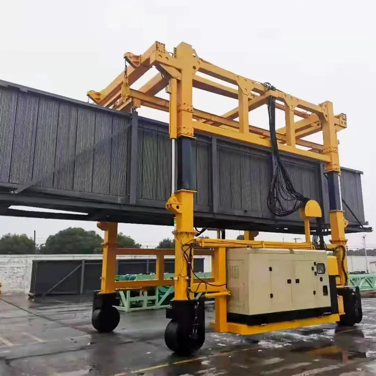 Portador a horcajadas de contenedores de alta velocidad móvil 40 80 120 toneladas