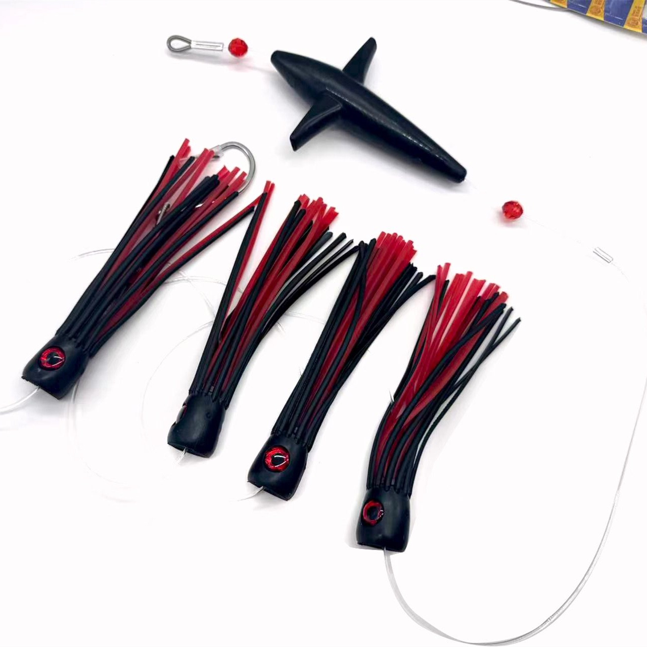 Black + red