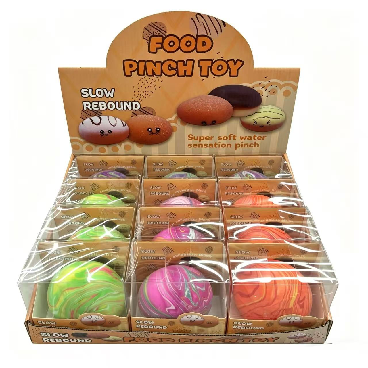 Rhyolite Steamed Bun Pinch Toy-1 piece