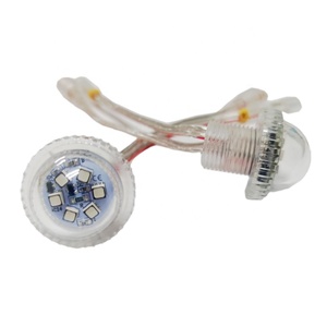 Waterproof IP68 Amusement <strong>Led</strong> Light DC12V <strong>RGB</strong> with Programmable Pixel Burbuja <strong>3</strong> <strong>Leds</strong> 20 <strong>mm</strong> Ucs1903 - Product Image 3