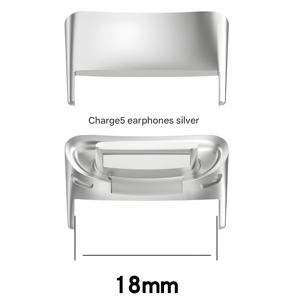 Lionorm 18毫米宽度表带连接器适配器替换<span class=keywords><strong>Fitbit</strong></span> Charge 5 Charge 6手表附件的金属链节附件