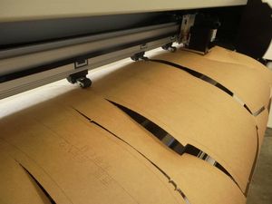 Stampa e taglio del plotter del modello degli indumenti della stampante cad di vendita calda della fabbrica della cina 2 funzioni in una macchina - Product Image 3