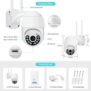 תיקון camhipro <span class=keywords><strong>ptz</strong></span> 2mp 1080p cctv תנועה זיהוי אוטומטי מעקב אבטחה מצלמות IP