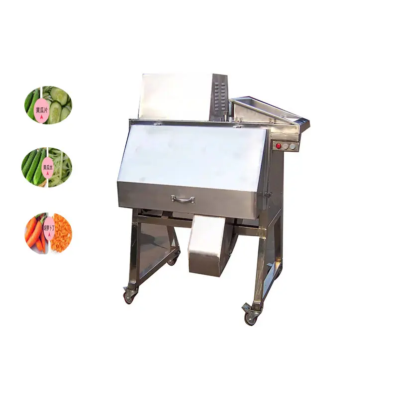 Máquina para cortar en cubitos vegetales industriales/máquina cortadora de Frutas/máquina cortadora de zanahorias Apple Dicer