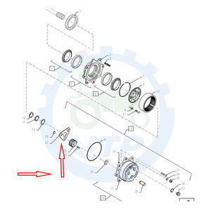 Suku Cadang Traktor Shengbao Cocok untuk Belanda Baru Cocok untuk Kit Hub Depan 4X4 Hub Case IH 85806011 Oleh Penjualan Banyak - Product Image 5