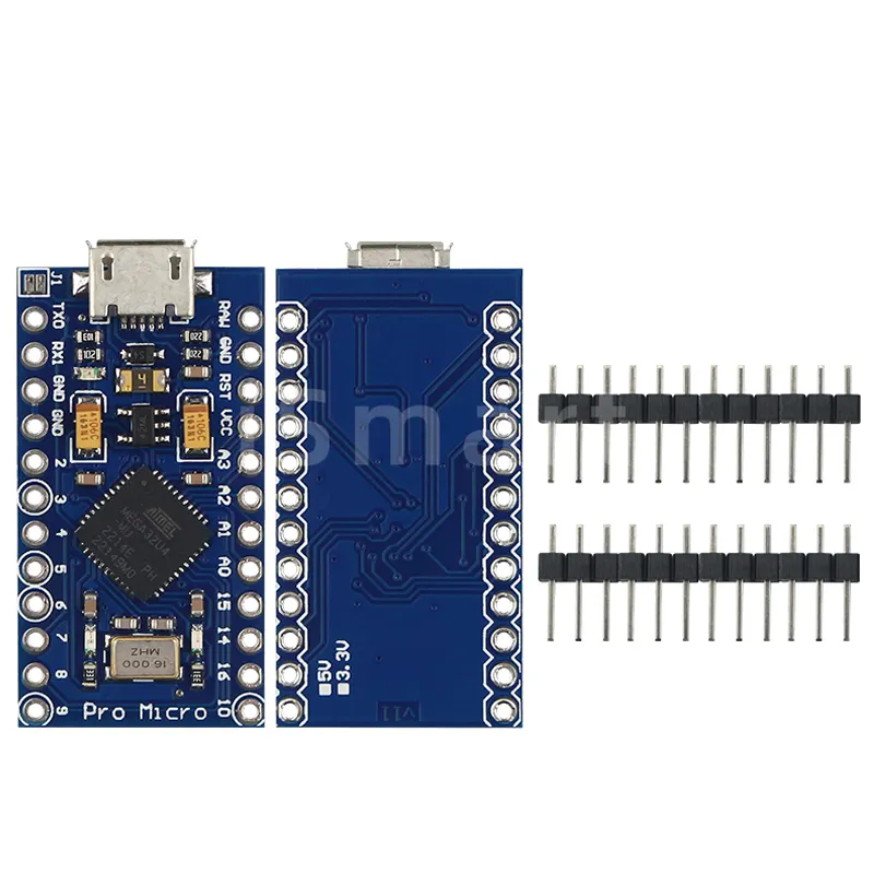 Микро-USB/ Mini 5P/ Type C Pro Micro ATmega32U4 5 В 16 МГц оригинальный чип для замены ATmega328 для Arduino для Leonardo UNO R3