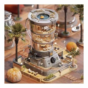 1対1のカスタマイズされた住宅3Dプリント住宅小さな建築モデル不動産モデルのシミュレーション - Product Image 4