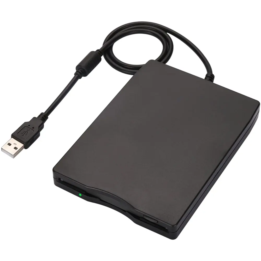 Customizableplug and play pour disquettes USB de 3.5 pouces, lecteur de disquettes externes portables de 1.44M FDD