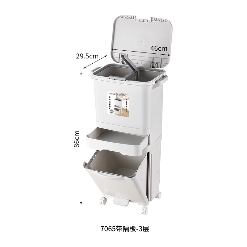 Single-lid standard model, three-layer, 49L