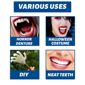 Boxed False <strong>Teeth</strong> Makeup Gap Filling Dental Glue <strong>Tooth</strong> Repair Temporarily Fill <strong>Fix</strong> Missing Thermal Forming False <strong>Teeth</strong> - Product Image 5