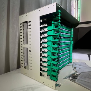 19-Inch 144-Port ODF Fiber Optic <strong>Patch</strong> <strong>Panel</strong> SC UPC Adaptor Optical Fiber Distribution Frame Tray Indoor Rack Mount ODF Rack - Product Image 3