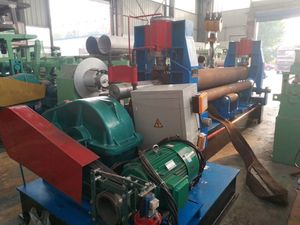 Tự động tấm kim loại Rolling <span class=keywords><strong>Machine</strong></span> tấm 3 con lăn uốn Rolling <span class=keywords><strong>Machine</strong></span> - Product Image 5